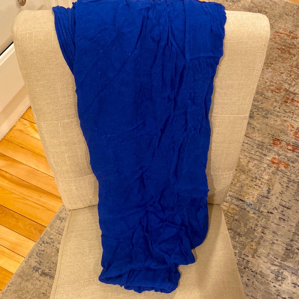 Blue scarf